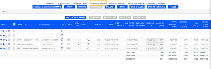 Revenue Tracker