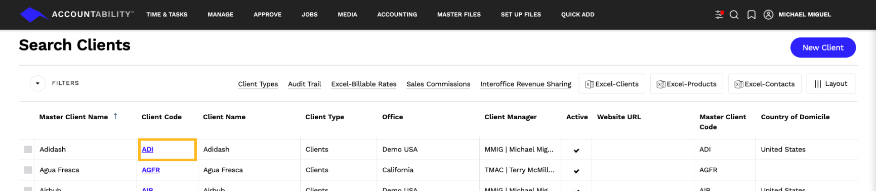 Defining a Client Currency